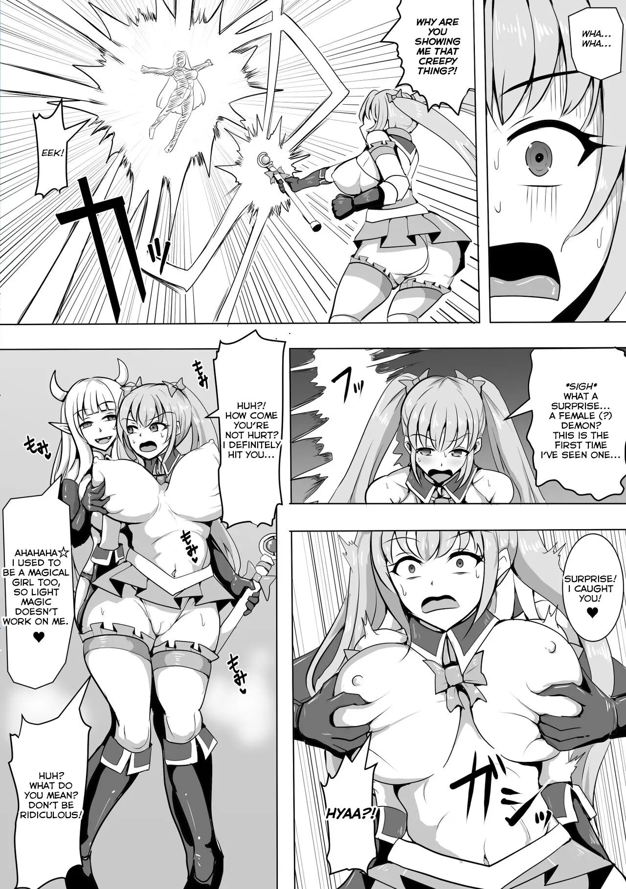 Magical Girl Magipeach ~futanari Transformation Curse~ Chapter 1000 Page 6